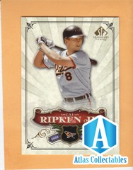 CAL RIPKEN JR #20 2006 SP LEGENDARY CUTS BASE BALTIMORE ORIOLES